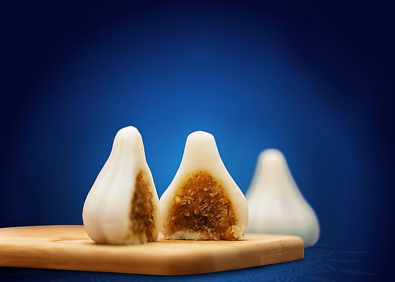 Steamed Modagam (Modak)